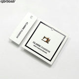 Printing Foil Hang Tag Kids Labels Personalized Logo for Clothing