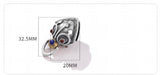925 Silver Lucky Buddhist Wanzi Symbol Bell Charm Thai Silver Good Luck Pendant