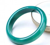 Natural Agate Chalcedony Bangle Princess Jewelry Gift