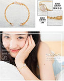 Baroque Freshwater Pearl Bracelet Hand Woven 14k Gold Injection Jewelry