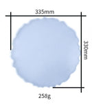 DIY Crystal Drop Glue Silicone Mold Large Round Cup Pad Mould
