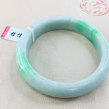 Natural Jadeite Bracelet Light Green 54-62mm Female Jade Gift