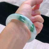 Burmese Jadeite Two-color Bracelet Princess Jewelry for Mom and Girlfriend