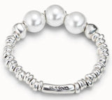 925 Silver Pendant Beads Bracelet - Holiday Jewelry