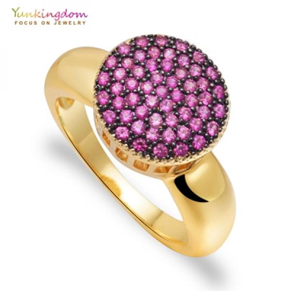 Yunkingdom Zirconia Crystals Rings for Women Wedding Jewelry