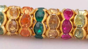 500pcs 8mm Rondelle Acrylic & Glass Beads for Earrings