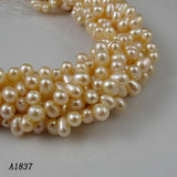 4-7mm Pink Freshwater Pearl Loose Beads DIY Jewelry Making