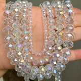 Austrian Crystal Rondelle Beads 4/6/8/10/12mm
