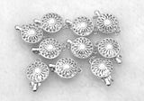 10X 12mm Sun Flower Shape Clasp-gp27