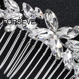 Bridal Hair Combs Bling Crystal Hairpins Clips Wedding Accessories
