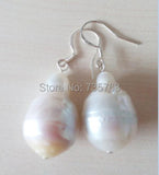 Baroque Cultured Pearl Earrings 12*15mm