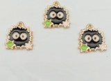 50pcs Totoro Enamel Charm Pendants DIY Jewelry Making