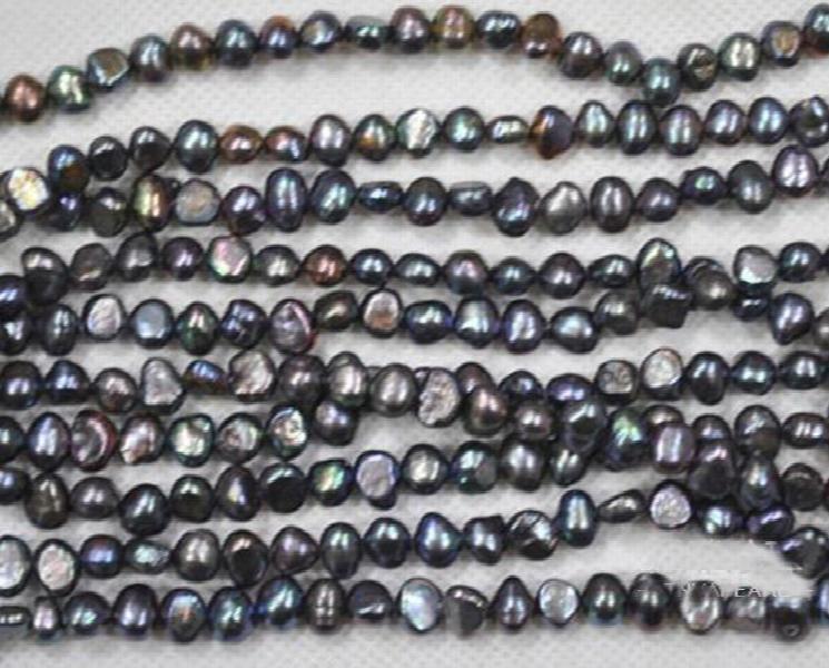 AA 6-7MM Baroque Freshwater Loose Pearls, 14inches