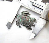 Quartz Crystal Abalone Shell Tortoise Pendant for DIY Jewelry Making