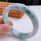Natural Burma Jade Princess Bracelet 54-62mm, Ideal Gift for Girlfriend or Mom