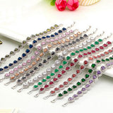 Heart CZ Tennis Bracelet with Zircons