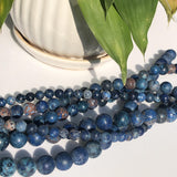 4-10mm Dark Sea Sediment Jaspers America Turquoises Beads