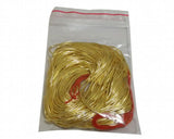 15g 600in 1mm Golden Bag French Wire for Beading & Jewelry Making