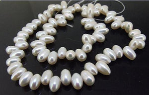 5-7mm Freshwater Pearl Loose Beads 14in Necklace DIY Jewelry LS3-086