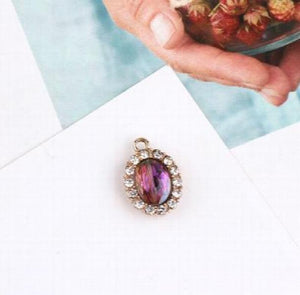Alloy Flower/Oval/Heart Earrings Charms DIY Jewelry Pendants