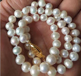 6-7mm Akoya Cultured Pearl Necklace 17 Inch