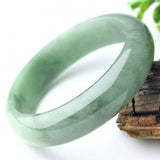 Certified Pure Myanmar Jade A-Class 54-62mm Light Bracelet
