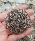 Natural Hand-carve Antique Jade Necklace Pendant Jewelry Men Women