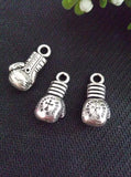 50pcs Boxing Gloves Pendant for Jewelry Making