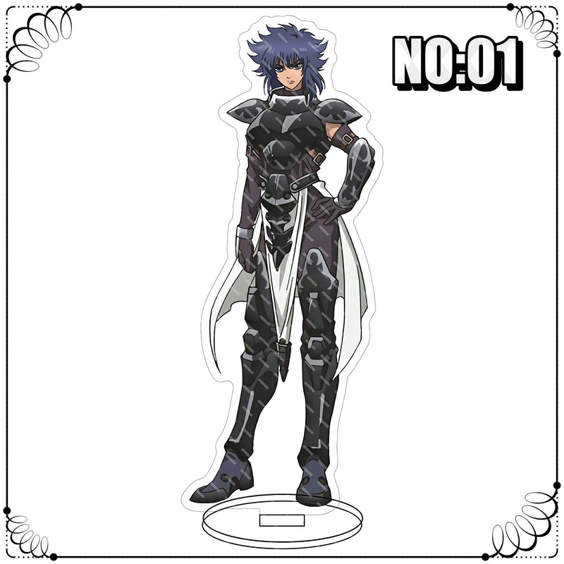 Heavy Metal Anime Figure Stand Acrylic Kids House Decoration Accessories