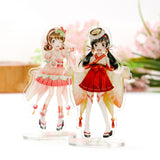 Anime Figure Acrylic Keychain Clear Llavero Key Chain Desk Decor