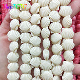 15mm Scallops Shape Coral Beads DIY Jewelry Making