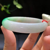 Zheru Green Burmese Emerald Bracelet 54-64mm