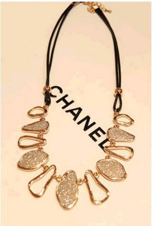 Chain Charm Pearl Beads Necklace Wedding Accessaries Women Jewelry