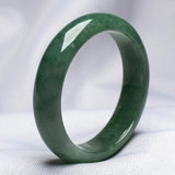 Natural Burmese Jadeite Dark Green 54-62mm Bracelet Princess Gift