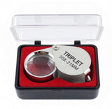 30X Power 21mm Jewelers Magnifier Eye Loupe Jewelry Store Magnifying Glass