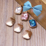 Crystal Rhinestone Necklace Pendants DIY Bracelet Phone Chain