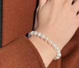 Natural Pearl Elastic Bangles Freshwater Pearls Bracelet