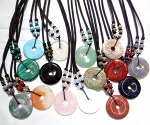 Natural Stone Crystal Pendant for DIY Jewelry Making Necklace
