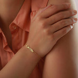 Personalized Name Bracelet - Stainless Steel Name Jewelry