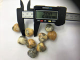 5pcs Hearts Crazy Lace Agates Beads Jewelry Making DIY Necklace Bracelet