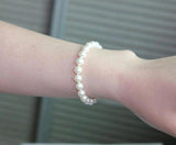 Natural AAA+ Pearl Bracelet Tibetan Clasp 7.5'' Jewelry