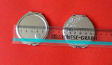 10pcs DIY Portable Metal Compact Mirror Silver - Free Shipping