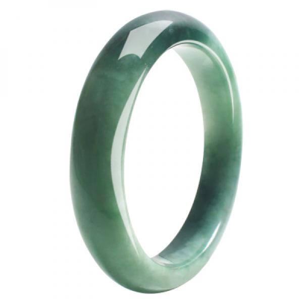 Dark Green Burmese Jadeite 54-64mm Bracelet Princess Jewelry