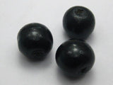 50 Round Wood Beads 16mm Wooden Beads Natural Color Craft Supplies