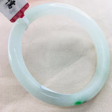 Zheru Jewelry Natural Jadeite Bracelet 54-62mm Green