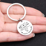 FLYANGEL Baby Stats Keychain Engraved Elephant Keepsake