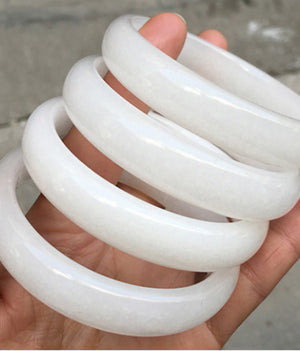 Hot Natural Jade Bangle Bracelet Emerald Bangles Lady Partygoods