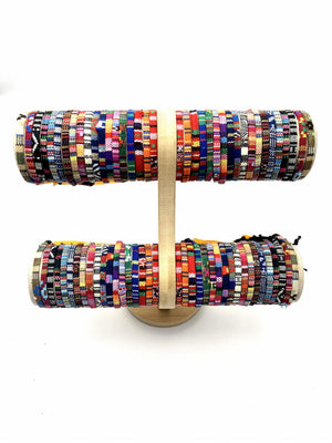 10Pcs Bohemian Rope Friendship Bracelets for Women Vintage Couple Wristbands