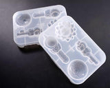 Princess Magic Mirror Silicone Mold for Epoxy Resin Fairy Wand