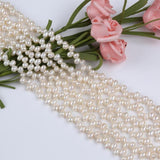 4-5mm Gray Purple Rice Freshwater Pearl Strand